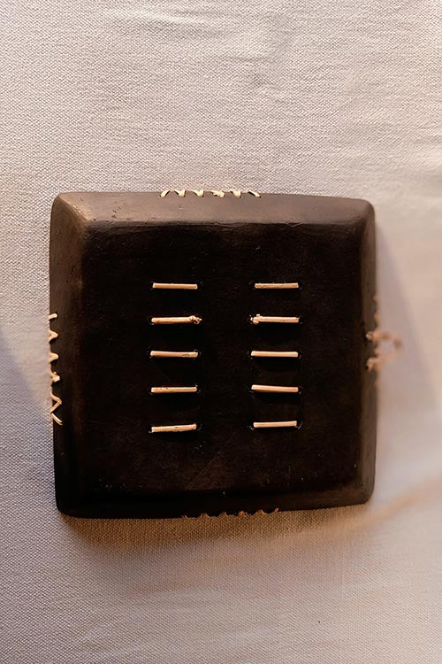 Terracotta by Sachii Longpi Black Pottery Wall Plate - Image 2