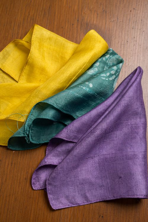 TICH Heritage Batik Print Pocket Squares (Set of 3) - Image 2