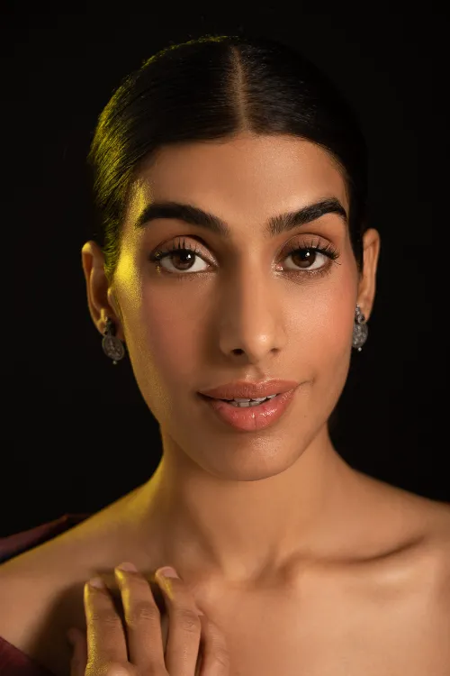 TICH Pure Silver Traditional Maharashtrian Earrings - Kusum Laxmi - Image 5