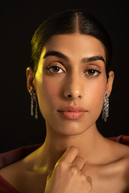 TICH Pure Silver Traditional Maharashtrian Earrings - Pohehaar - Image 3