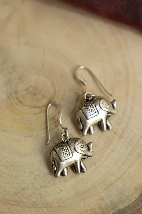 TICH Pure Silver Traditional Maharashtrian Earrings - Tanugaja - Image 2