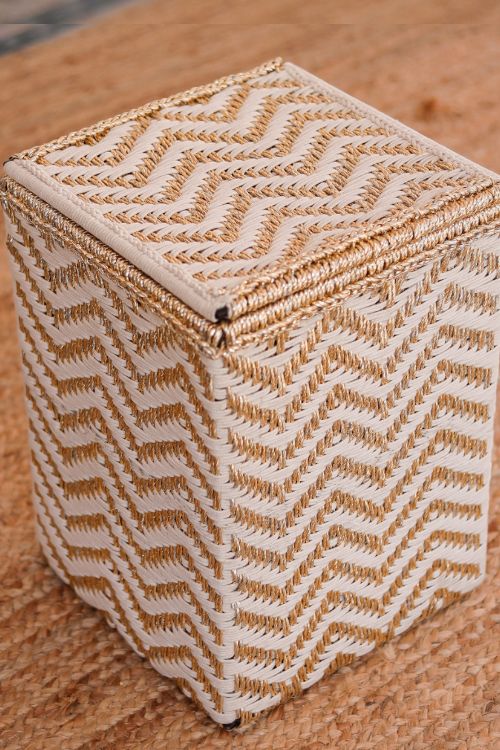 Sirohi Tide Upcycled Plastic Laundry Basket - Image 3