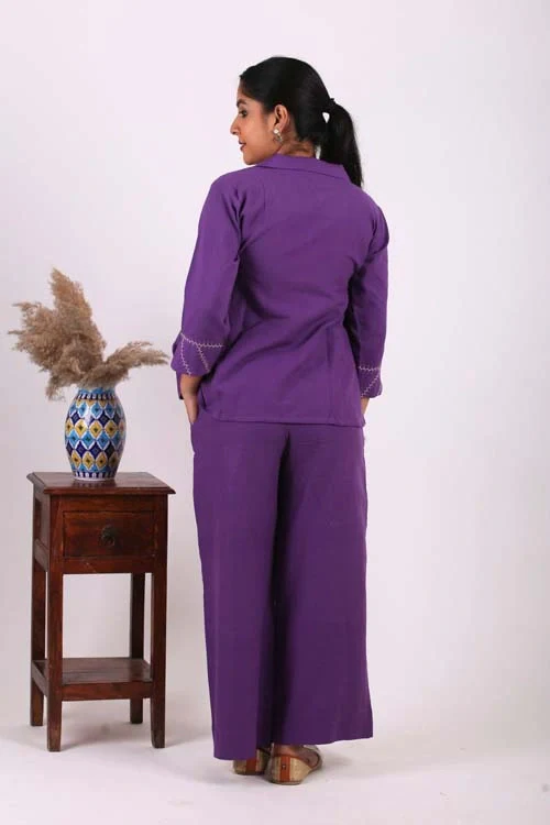 Urmul Deser Crafts - "ROYAL RAATRANI" Handloom Ruffle Top - Image 4
