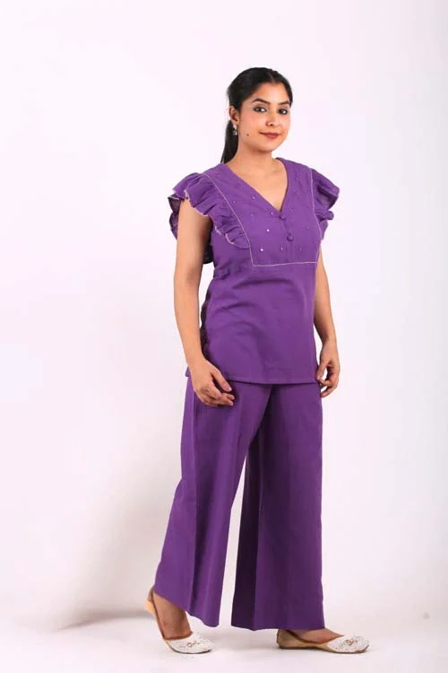 Urmul Desert Crafts-"KESAR KISSES" Handloom Top - Image 2