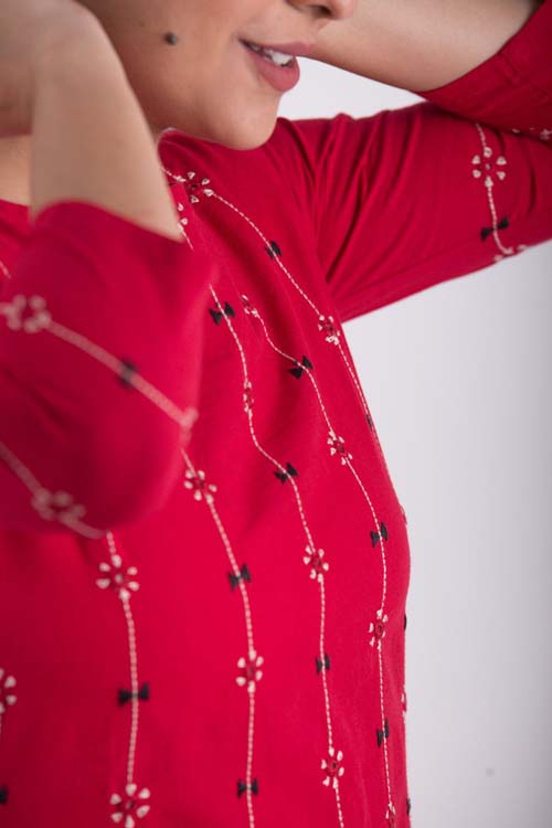 Urmul Desert Crafts- "Rasbhari " Straight Kurta - Image 8