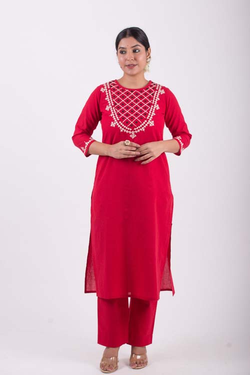 Urmul Desert Crafts- "Sindhur" Sindhi Kurta