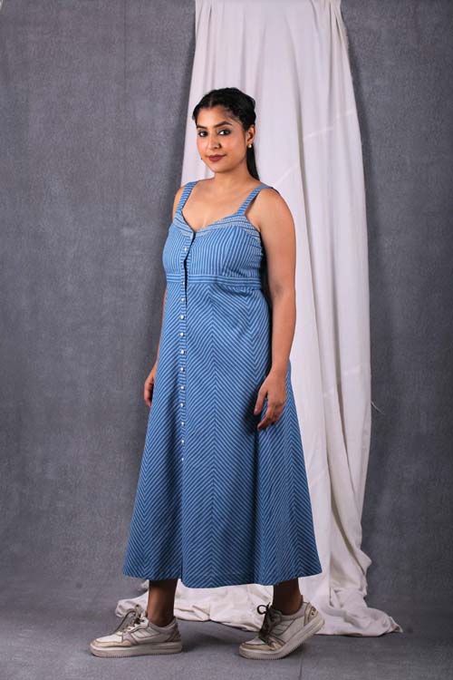 Urmul Desert Crafts "SKYLINE" Strap Dress - Image 6