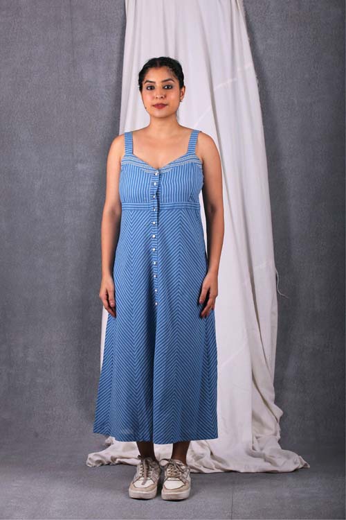 Urmul Desert Crafts "SKYLINE" Strap Dress - Image 8