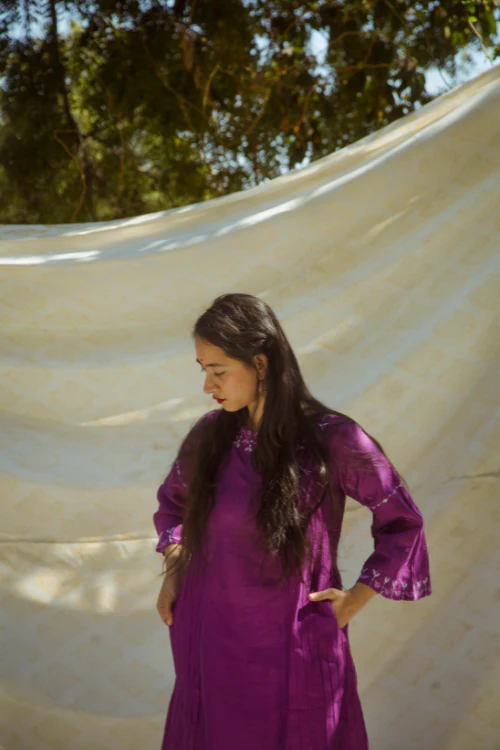 Urmul 'Kalasa' Sitara' Kurti (2Pc Kurta And Pant ) - Image 4