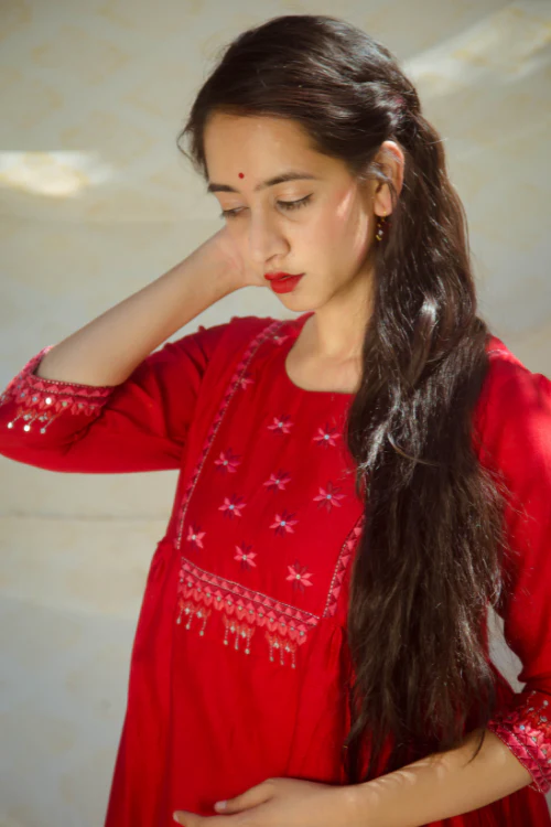 Urmul 'Reeti' Sitara' Kurti (2Pc Kurta And Pant ) - Image 6