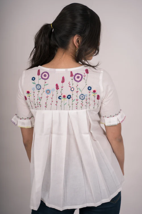 Urmul 'Samaa' Pure Cotton Top - Image 4