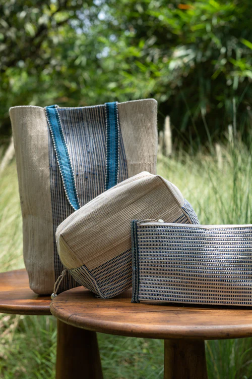 Vidya Hand-Woven Tote Bag - Image 4