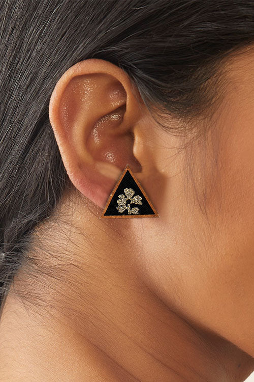 Whebyabira Black And Golden MDF Stud - Image 2
