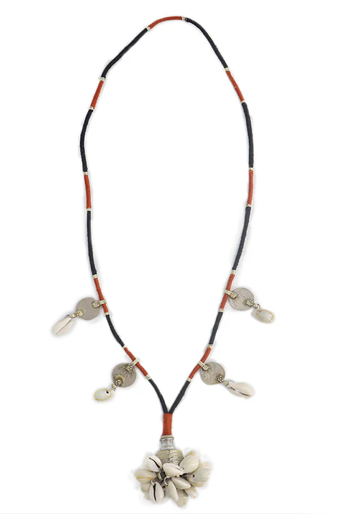 Whebyabira-Thread Necklace Black - Image 6