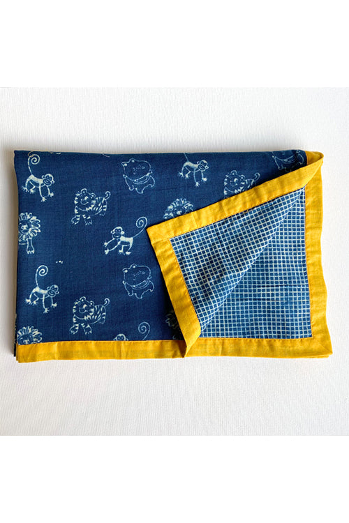 Whitewater Kids Organic Gift Set - Zoo Dohar,Mustard Seed Pillow And Bolster With Maracas - Image 3