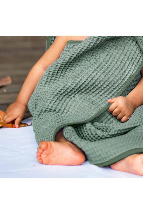 Whitewater Kids Unisex Organic Rectangular Towel Set - Image 4